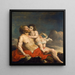 Jupiter och Ganymedes - Nicolaes van Helt Stockade — inramlat konstverk på väggen