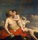 Jupiter och Ganymedes - Nicolaes van Helt Stockade — vy av konstverket