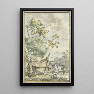Jurriaan Andriessen - Landschap met waterval.webp