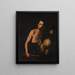 David och Goliat - Jusepe de Ribera — inramlat konstverk på väggen
