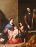 La Sainte Famille - Jusepe de Ribera — vy av konstverket