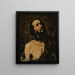 Saint André (en fragment) - Jusepe de Ribera — inramlat konstverk på väggen