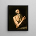 Saint Onuphre - Jusepe de Ribera — inramlat konstverk på väggen
