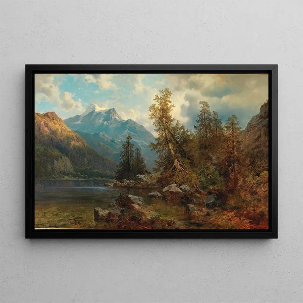 Justus von Olten - Norwegischer See.webp