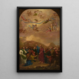 Jzef Brodowski - Delivery of the keys to St Peter.webp
