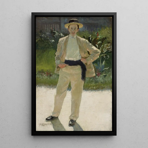 Jzef Czajkowski - Portrait of Stanisaw Czajkowski painter artists brother.webp