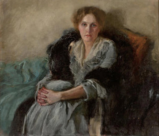 Jzef Czajkowski - Portrait of the artists wife Leta Czajkowska ca18751947.webp