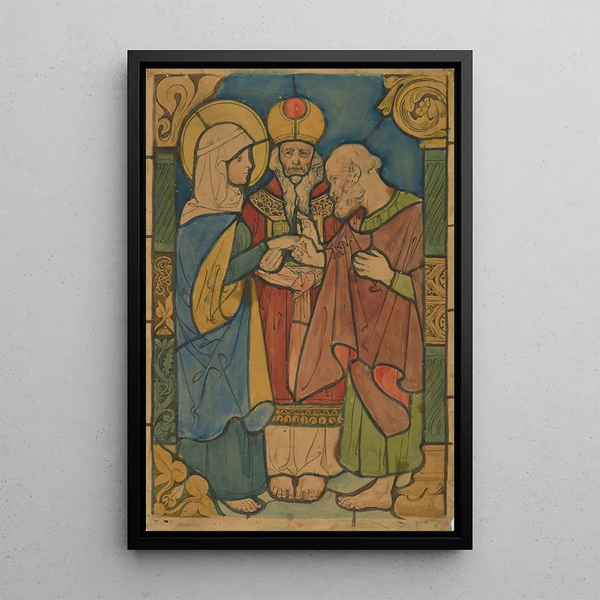 Jzef Mehoffer - Marias wedding with Jzef.webp