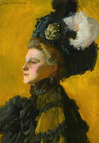Jzef Mehoffer - Portrait of artists wife Jadwiga ne Janakowska.webp