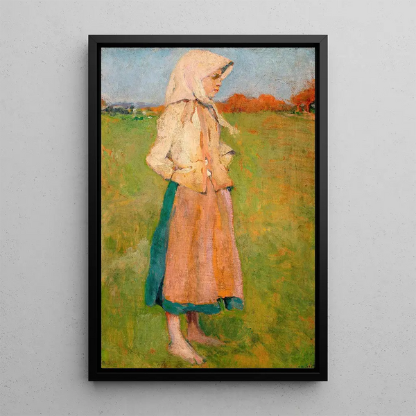 Jzef Mehoffer - Village girl.webp