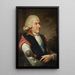 Michał Kazimierz Ogiński 1728-1800, hetman i Litauens hertigdöme - Józef Pitschmann — inramlat konstverk på väggen