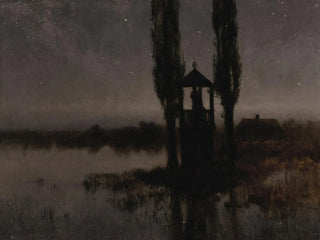 Jzef Rapacki - Nocturnal Marshland.webp