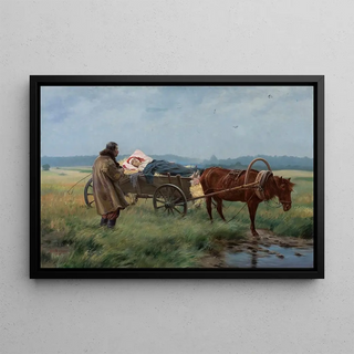 Jzef Ryszkiewicz - On the way to the doctor.webp