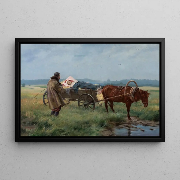 Jzef Ryszkiewicz - On the way to the doctor.webp