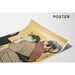 Reproduktion av målningen Kami-yui - La coiffure - Kitagawa Utamaro