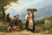 Vendange au Tessin - Karel Frans Philippeau — vy av konstverket