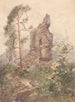 Landskap med ruin - Karel Vítězslav Mašek — vy av konstverket