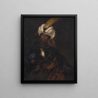 Karel van Mander III - A Man Wearing a Turban and Armour.webp