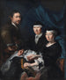 L konstnären med sin familj - Karel van Mander III — vy av konstverket