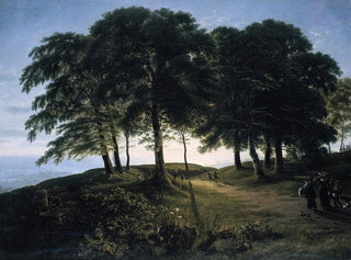 Morgon - Karl Friedrich Schinkel — vy av konstverket