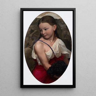 Karl Friedrich Schinkel - Portrait of the Artists Daughter Susanne.webp