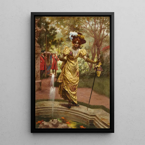 Karl Gampenrieder - The goldfish pond.webp