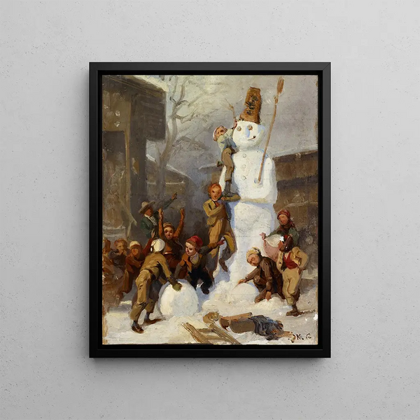Karl Girardet - The Snowman.webp