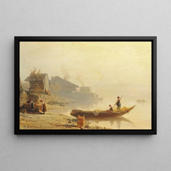 Karl Girardet - Unloading The Catch.webp