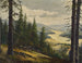 En blick på Svartskogen - Karl Julius Wilhelm Heilmann — vy av konstverket