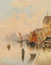 La Giudecca Venise - Karl Kaufmann — vy av konstverket