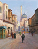 Scène de rue orientale - Karl Kaufmann — vy av konstverket