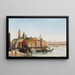 Venise - Karl Kaufmann — inramlat konstverk på väggen