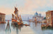 Venise, vy av Santa Maria della Salute - Karl Kaufmann — vy av konstverket