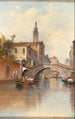 Canal Reggio i Venedig - Karl Kaufmann — vy av konstverket