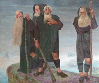 Les hommes de glace - Karl Mediz — vy av konstverket