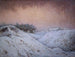 Snöfall - Karl Nordström — vy av konstverket