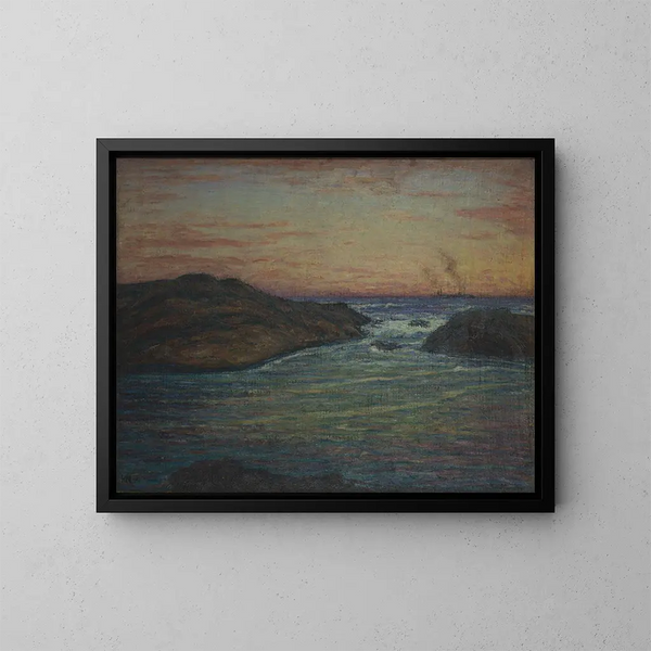 Le Surf - Karl Nordström — inramlat konstverk på väggen