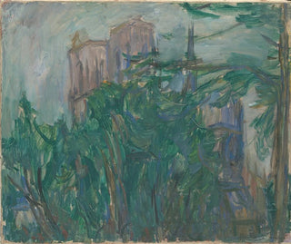 Paris Notre-Dame-rörelse - Karl Prsimgi — vy av konstverket