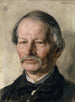 Portrait av poeten Gustav Freytag - Karl Stauffer-Bern — vy av konstverket