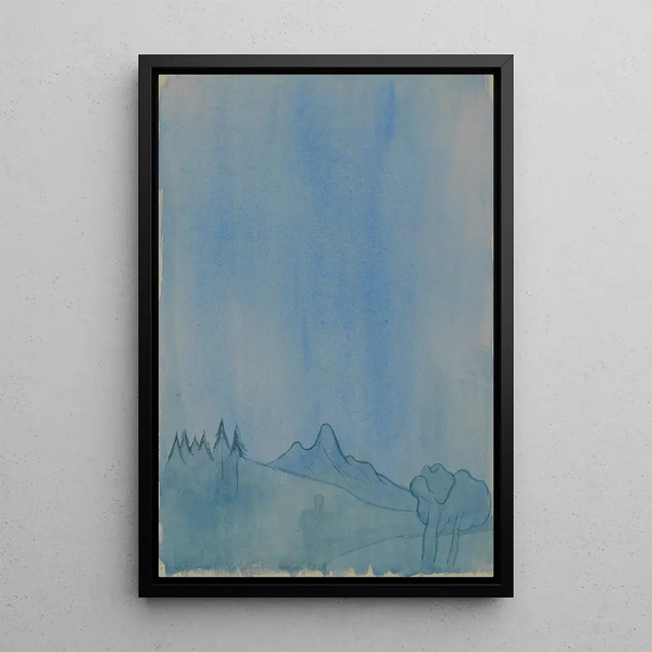Karl Wiener - Landschaft in Blau.webp