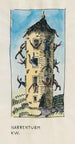 Tour des fous - Karl Wiener — vy av konstverket