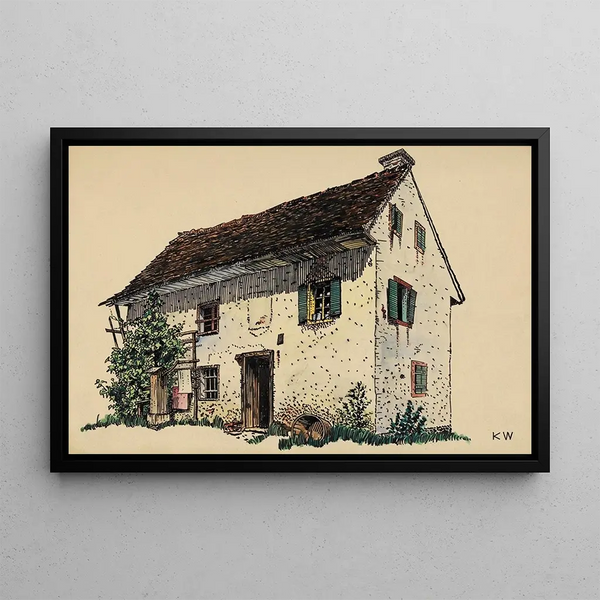 Karl Wiener - Ohne Titel Bauernhaus.webp