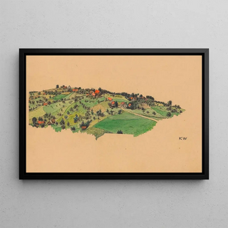 Karl Wiener - Ohne Titel Landschaft in der Steiermark.webp