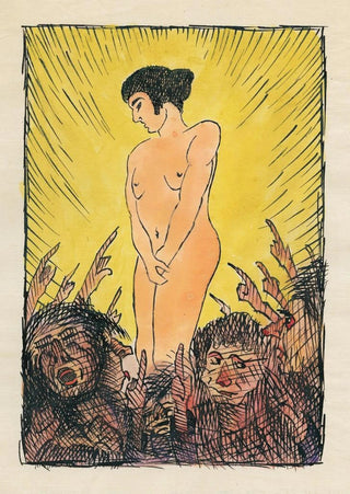Karl Wiener - Ohne Titel nackte Frauenfigur.webp