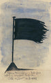 Drapeau funéraire noir - Karl Wiener — vy av konstverket