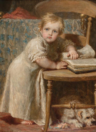 Karl Wilhelm Friedrich Bauerle - The bedtime story.webp