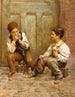 Cireurs de chaussures - Karl Witkowski — vy av konstverket