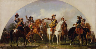 La Bataille de Saint-Gothard 1664 - Karl von Blaas — vy av konstverket