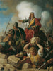 La défense de Vienne contre les Turcs en 1683 - Karl von Blaas — vy av konstverket
