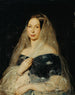 Portrait d'une dame - Karl von Jagemann — vy av konstverket